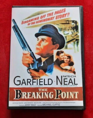 THE BREAKING POINT 1950 Film Noir DVD John Garfield / Patricia Neal FILM NOIR R4 - image 1 of 2