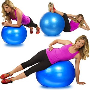 GYM BALL PALLA PER ESERCIZI SPORT YOGA PILATES ADDOMINALI PALESTRA GRAVIDANZA - Foto 1 di 3