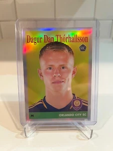 2023 Topps Chrome MLS Dagur Dan Thorhallsson Rookie 1958 Insert #58T-23 Orlando - Picture 1 of 2