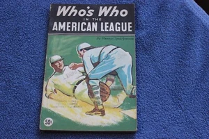 1935 Who's Who in the American League softcover baseball book - Picture 1 of 3