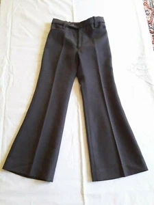 Pantalon garçon uniforme scolaire hiverT.6/7a VINTAGE 70 Boy school TROUSER 6/7y - Imagen 1 de 7