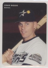 1995 Mother's Cookies Houston Astros Stadium Giveaway Craig Biggio #7 HOF