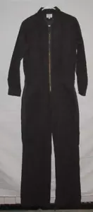 GIGI Hadid Tommy Hilfiger Women’s Gray Denim Jean Boiler Suit Coveralls 8 - Picture 1 of 5