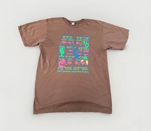 Vintage Neon Anvil Arizona Southwestern Kokopelli Cactus Cowboy T-Shirt Sz Med - Picture 1 of 9