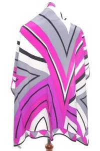 VTG 70s EMILIO PUCCI SILK SCARF CARRE SIGNED MADE IN FLORENCE ITALY MINT - Picture 1 of 10
