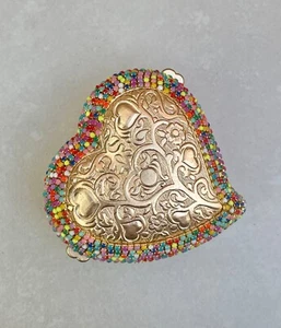 Herzförmige Delight Schale mit Strass, Wohndeko, Schmuckschale - Bild 1 von 11