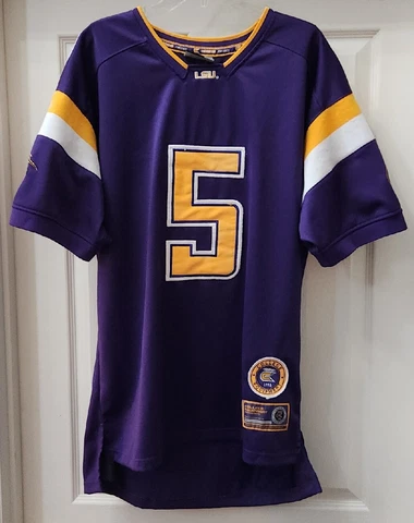 College Equipment By Colosseum Athletics LSU Tigers #5 Jersey LARGE Cover
