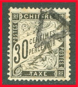 France Postage Due Stamp Scott J19, Used!! F1015e - Picture 1 of 1