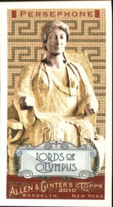 2010 Topps Allen and Ginter Mini Lords of Olympus #LO16 Persephone - NM-MT - Imagen 1 de 2
