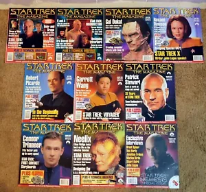 Star Trek The Magazine Lot of 10 free shipping - Imagen 1 de 11
