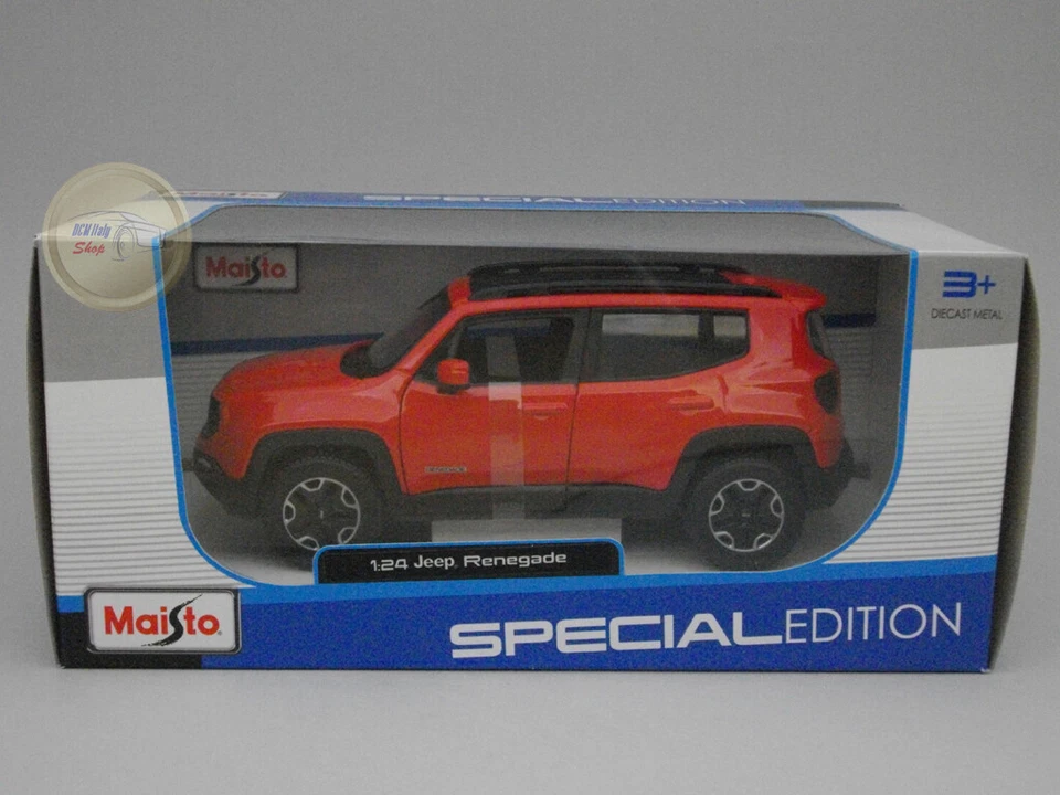 Jeep Renegade - Maisto 1:24 - MA31282RE - Immagine 1 di 1
