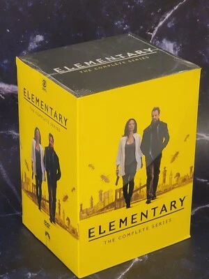 ELEMENTARY The Complete Series Seasons 1-7 ( 40-Disc DVD Set ) New & Sealed USA - Image 1 of 3