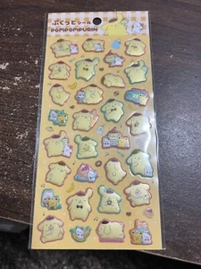 DAISO Stickers sanrio PomPomPurin kawaii Cute Japan F/S - Picture 1 of 3