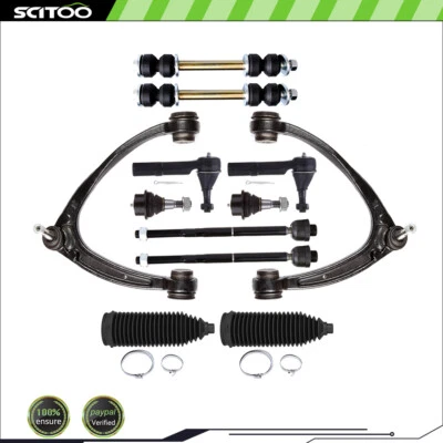 For 07-14 Cadillac Escalade Control Arm Tie Rod Replacement Sway Bar Ball Joint - Image 1 of 4