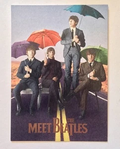 1996 Sports Time Beatles Rare Chase Foil Card - MEET THE BEATLES #6 - Bild 1 von 2