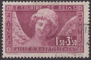 BRIEFMARKE FRANKREICH GESTEMPELT N 256 SMILE DE REIMS REF 1054 - Bild 1 von 1