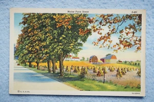 Maine Farm Scene - Picture 1 of 2