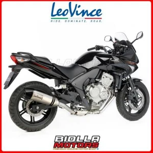 8295E TERMINALE LEOVINCE HONDA CBF 600 S 2004 - 2012 LV ONE EVO STAINLESS STEEL - Foto 1 di 5