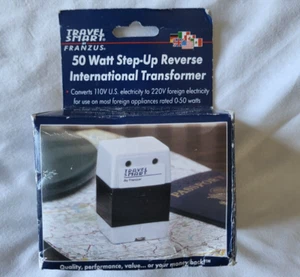 Travel Smart by Franzus 50 Watt Step-Up Reverse International Konverter - FR-22 - Bild 1 von 22