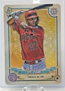 2020 Topps Gypsy Queen The Star Tarot of the Diamond Mike Trout #TOD-8 Angels - Bild 1 von 2