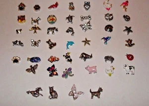 Origami Owl Animal Charms Wild & Woodland BUY 4 Get Free Charm - Picture 1 of 49