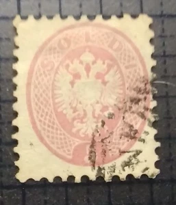 Österreich Lombardei-Venetien. Scott's # 22. Gebraucht .Wappen. sal's briefmarkenladen. - Bild 1 von 2