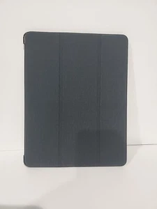 Black Denim Case for iPad Pro 12.9-Inch 2020/2018 Model 4th/3rd Gen Smart Cover - Picture 1 of 4