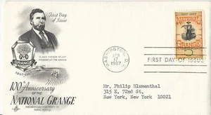 1967 FDC  SC# 1323 Grange Recruiting Poster K433 - Picture 1 of 1