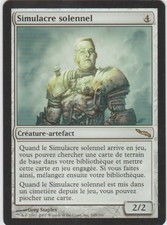 ► magic-style ◄ mtg-solemn simulacrum/solemn simulacrum-mirrodin-nm