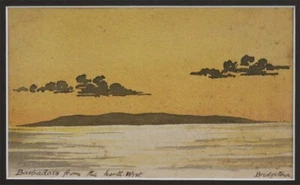 [BARBADOS] Original Unsigned Watercolour. Ca. 1889 - Afbeelding 1 van 4