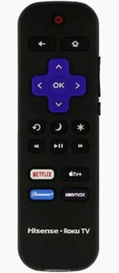 Hisense Roku TV Remote 302600006 control for Parmount HBO Max Apple TV & Netflix - Picture 1 of 3