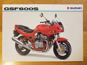 1998 Suzuki GSF600S Bandit sales brochure – FREE POST - Picture 1 of 2