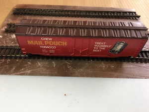 Mail Pouch Tobacco 50'  Box Car  No Brake Wheel HO Scale Trains - Picture 1 of 4