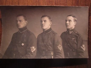 pre 1940 ESTONIA KALEV INFANTRY BATTALION,SOLDIERS, BADGE PHOTO - Picture 1 of 2