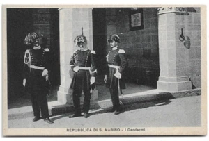 AK VON SAN MARINO, DIE GENDARMEN nicht gereist - Bild 1 von 2