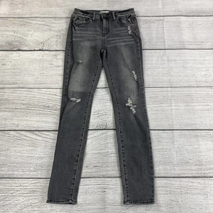 RSQ Manhattan High Rise Skinny Jeans Damen Größe 16 Grau Denim Hose - Stretch - Bild 1 von 14
