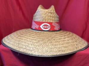 MLB Cincinnati Reds Unisex Fischer, Rettungsschwimmer, Gartenarbeit, Trainer Strohhut - Bild 1 von 6