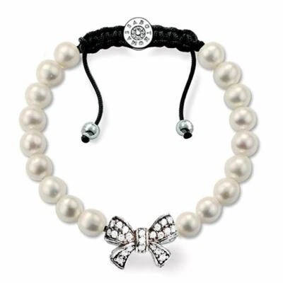 Thomas Sabo Damen Armband A1168-199-14 Süßwasserzuchtperle 925 Sterling neu - Bild 1 von 4