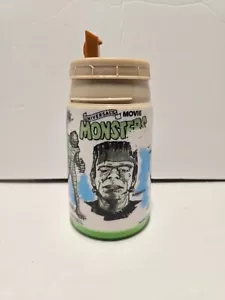 Vintage Universal Monsters Plastic Thermos Aladdin 7" 1979 - Picture 1 of 7