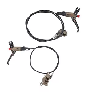 Avid Elixir CR Mag R Mountain Bike Hydraulic Disc Brake Set Carbon Levers MTB - Picture 1 of 7