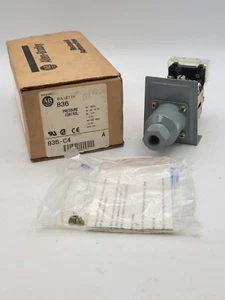 Allen-Bradley 836-C4 Bulletin 836 Pressure Control Switch 24-600V 175PSI 12.1Bar - Picture 1 of 12