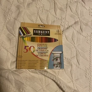 Sargent Art Premium Coloring Pencils, Pack of 50 Assorted Colors NEW - Picture 1 of 1