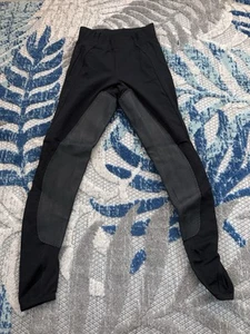 FITS, Hirschleder Ganzjahres Vollbesatz Reithose, XS schwarz Pull On - Bild 1 von 5