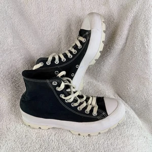 Converse Chuck Taylor All Star Womens Sneakers 9 Lugged Platform High Top Shoes - Picture 1 of 10