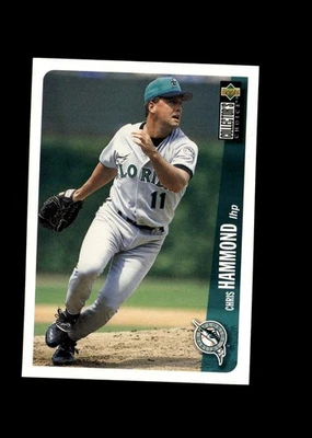 Chris Hammond 1996 Collector's Choice Baseball Card #153 Florida Marlins - Image 1 of 2