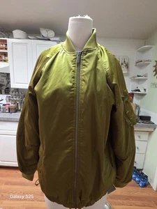 ๐NWT๐ A New Day Green Water Resistant Bomber Jacket Size X-Small - Picture 1 of 19