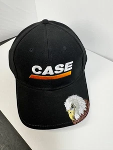 Etui Mütze Kappe Weißkopfseeadler schwarz bestickt Einheitsgröße Riemen hinten - Bild 1 von 4