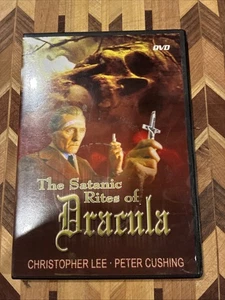 THE SATANIC RITES OF DRACULA DVD USED- Christopher Lee PETER CUSHING - Bild 1 von 2