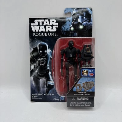 FIGURA DE ACCIÓN TIROLESA STAR WARS STORY 3,75 PULGADAS ROGUE ONE K2SO K-2SO DROID Foto 1 de 2