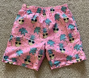 Boys Tropical Swim Trunks - Picture 1 of 3